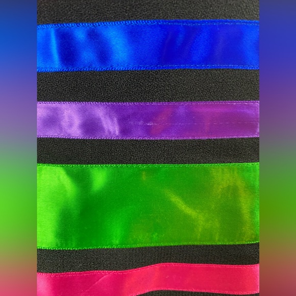 Maggy London Ribbon Striped Dress - Picture 4 of 13